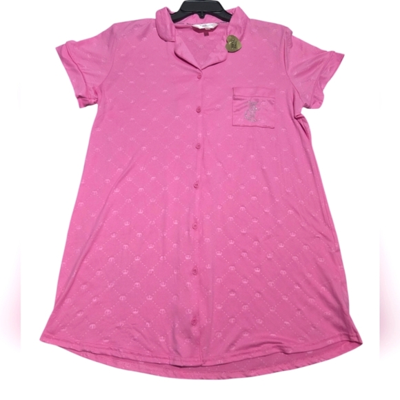 NWT Juicy Couture Sleep Shirt Dress sz L - Picture 1 of 5